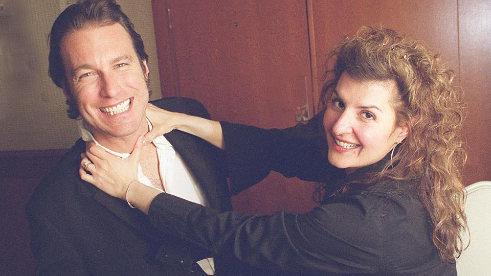 Nia Vardalos and John Corbett, My Big Fat Greek Wedding