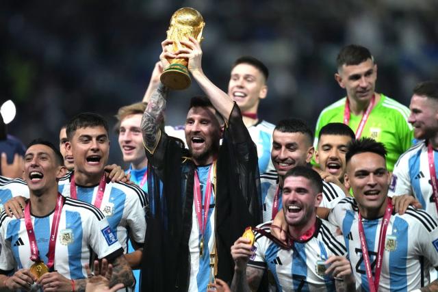 Finally, Lionel Messi lifts World Cup trophy: Emotions, tears, joy for  Argentina captain's crowning achievement in potentially his last FIFA  tournament