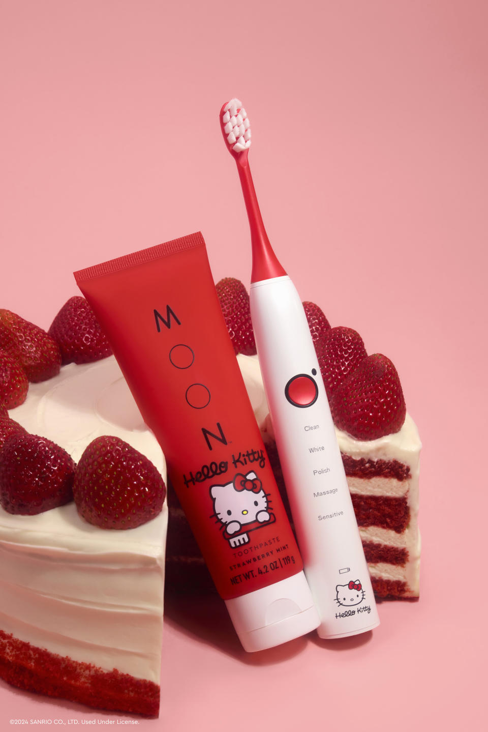 Moon Oral Beauty x Hello Kitty collection, Moon Oral Beauty, Hello Kitty, Sanrio, Hello Kitty 50th anniversary