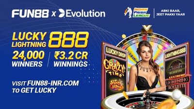 Fun88 India Launches 'Fun88 X Evolution' Promotion (PRNewsfoto/Fun88)