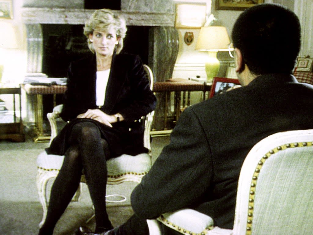 Diana, Princess of Wales was interviewed by BBC journalist Martin Bashir for Panorama (BBC/PA) (PA Wire)