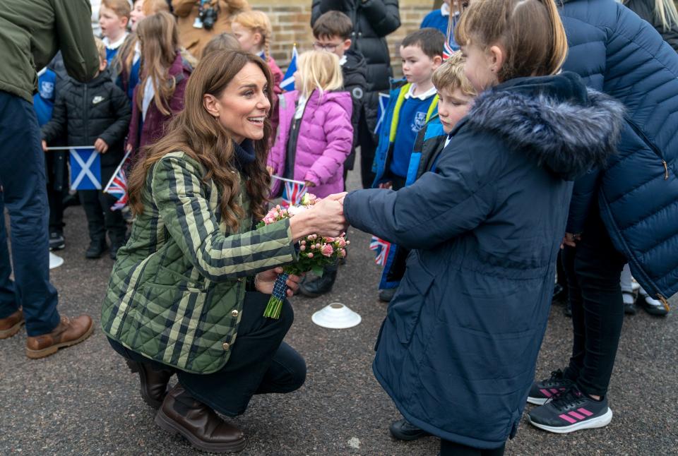 Prince William and Kate Middleton in Scotland