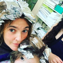 <p>Aluminum foil hair, don’t care. The <em>Santa Clarita Diet</em> star took daughter Olive with her to the salon for moral support as she got her locks ready to film a new season of the Netflix show. “[Hair stylist] <span> Tracey [Cunningham] puts conditioner in foils on her for solidarity,” she revealed. (Photo: <a rel="nofollow noopener" href="https://www.instagram.com/p/BXQZI2ZhJqM/?taken-by=drewbarrymore" target="_blank" data-ylk="slk:Drew Barrymore via Instagram;elm:context_link;itc:0;sec:content-canvas" class="link ">Drew Barrymore via Instagram</a>)</span> </p>