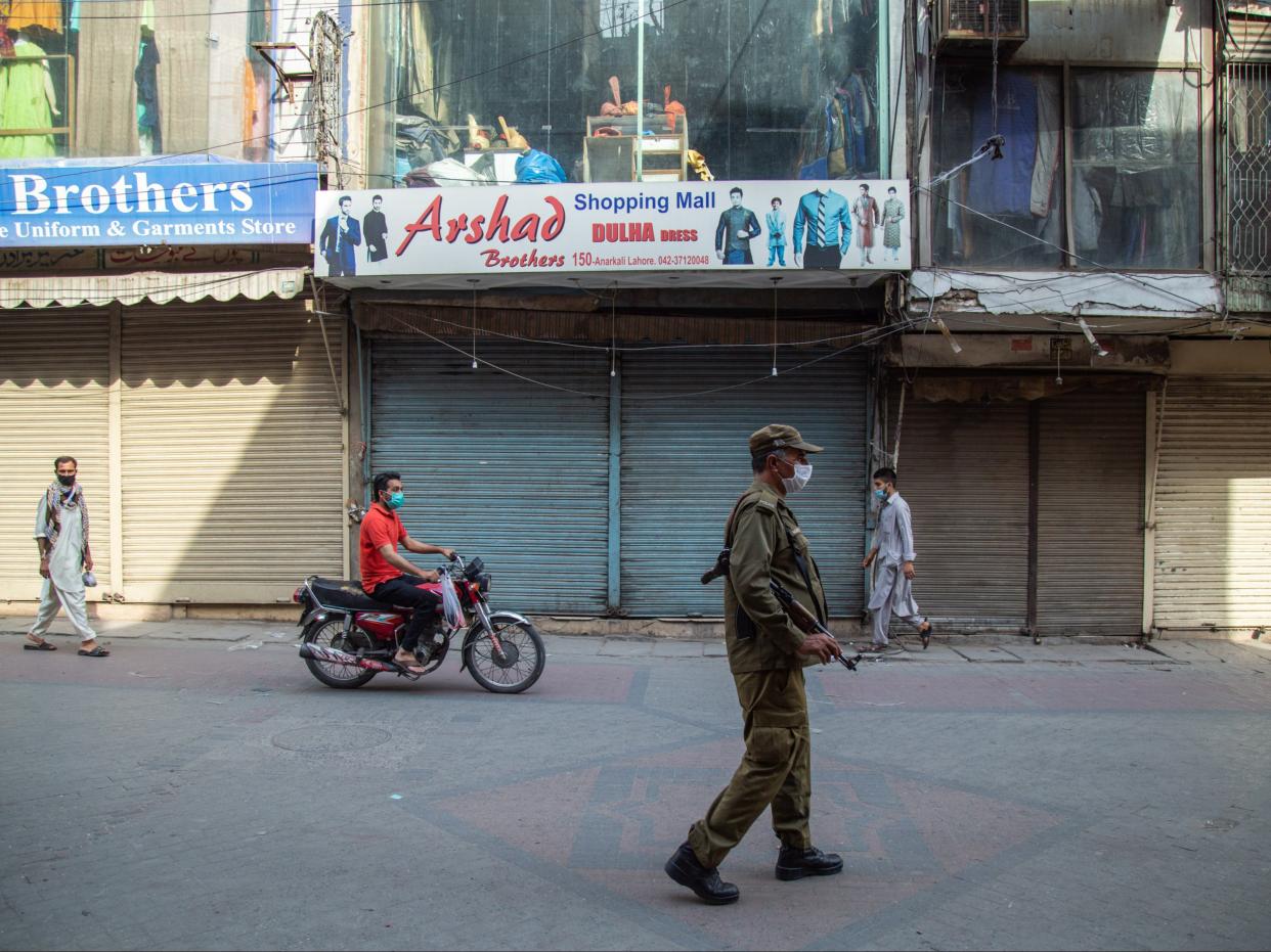 The woman was shot dead in a flat in Lahore in Pakistan (Getty Images)