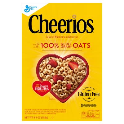 <p><a href="https://go.redirectingat.com?id=74968X1596630&url=https%3A%2F%2Fwww.target.com%2Fp%2Fcheerios-original-yellow-box-8-9oz%2F-%2FA-39602815&sref=https%3A%2F%2Fwww.menshealth.com%2Fnutrition%2Fg25411778%2Fhealthiest-cereals%2F" rel="nofollow noopener" target="_blank" data-ylk="slk:Shop Now;elm:context_link;itc:0;sec:content-canvas" class="link ">Shop Now</a></p><p>Cheerios</p><p>target.com</p>