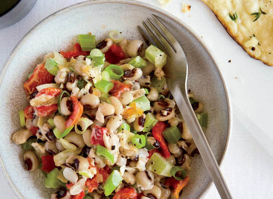 <strong>Get the <a href="http://www.huffingtonpost.com/2011/10/27/black-eyed-pea-salad_n_1059184.html">Black-Eyed-Pea Salad recipe</a> from Food & Wine</strong>