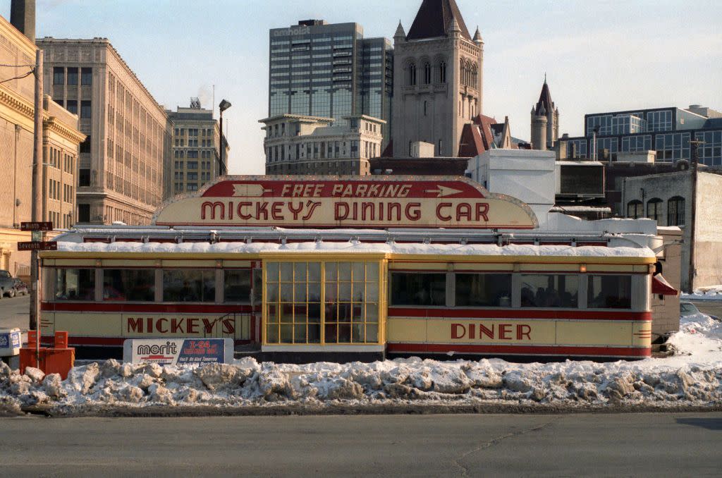 Mickey's Diner in St. Paul, Minnesota on April 1, 1984