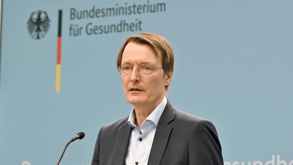 Bundesgesundheitsminister Karl Lauterbach. (Bild: dpa)