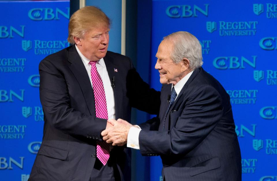 Pat Robertson: Trump Is 'In Danger Of Losing The Mandate Of Heaven'