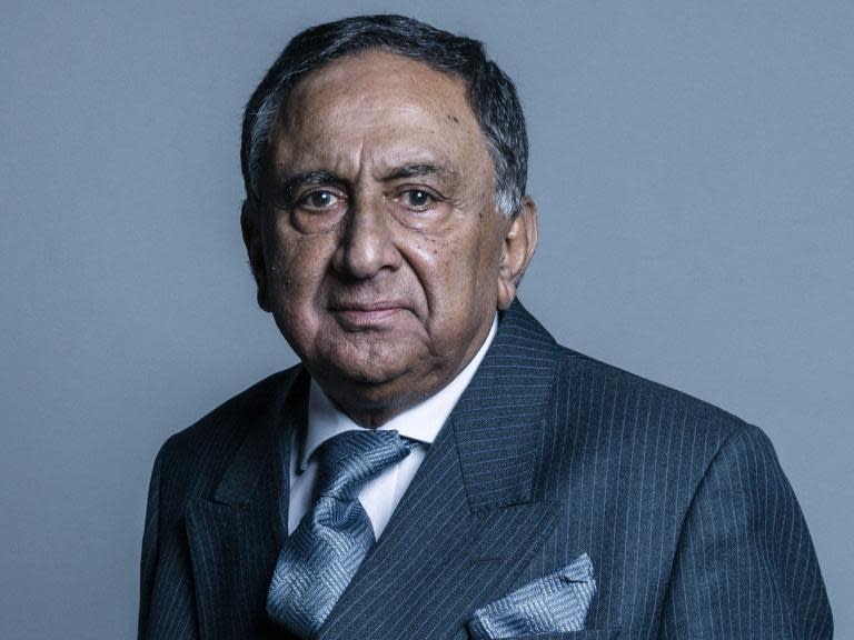 Muslim Tory peer who criticised Boris Johnson says he is facing 'politically motivated' attacks from own party