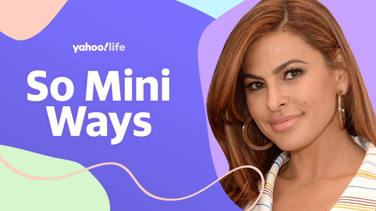 Eva Mendes on her love of Dr. Becky, raising two girls and leaning into her inner hustler. (Photo: Getty; designed by Quinn Lemmers)