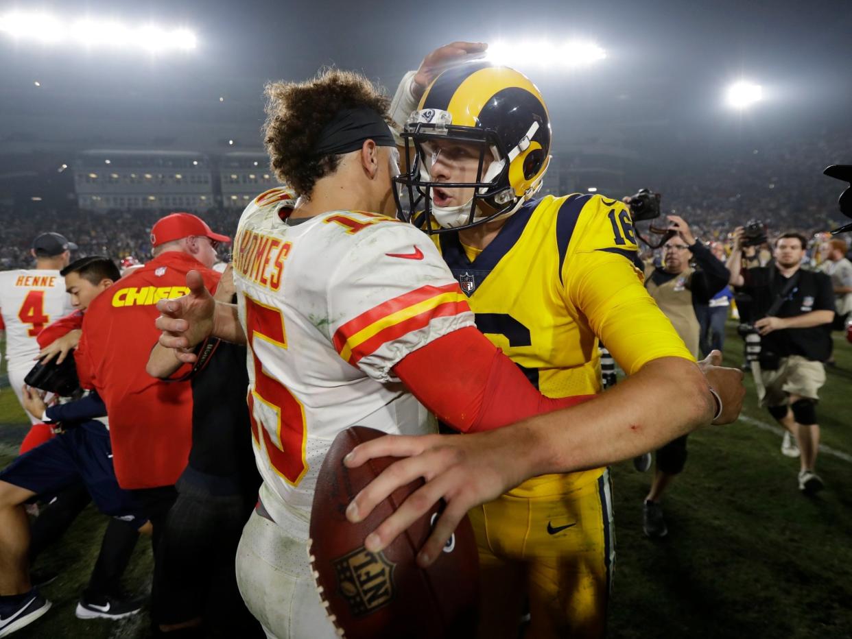 The Rams and Chiefs combined for the third-most points in NFL history: AP