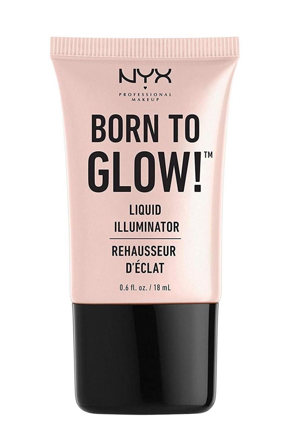 2) Nyx Professional Makeup Born to Glow Liquid Illuminator