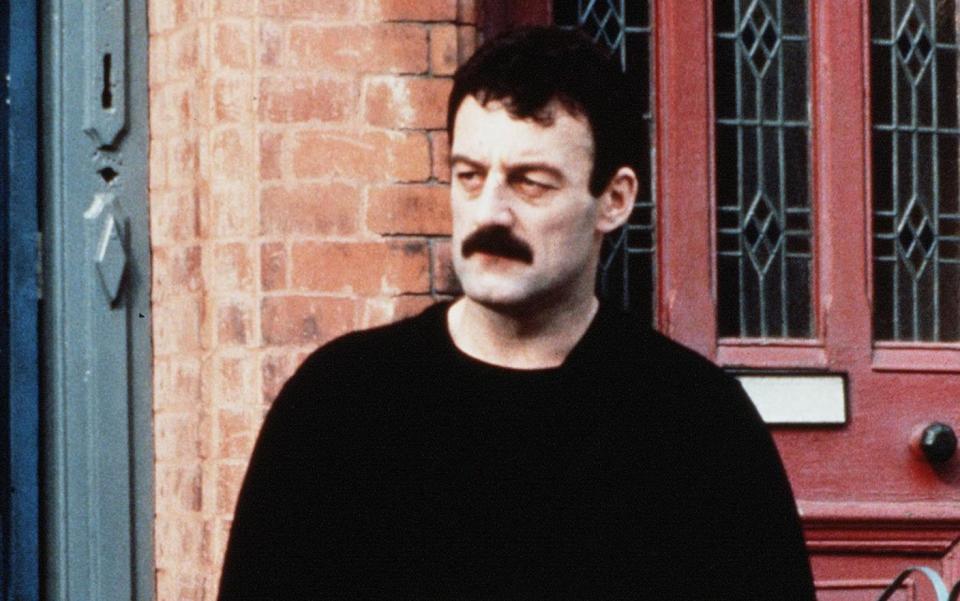 Hill won critical acclaim for his portrayal of Yosser Hughes in the 1980s BBC drama Boys from the Blackstuff