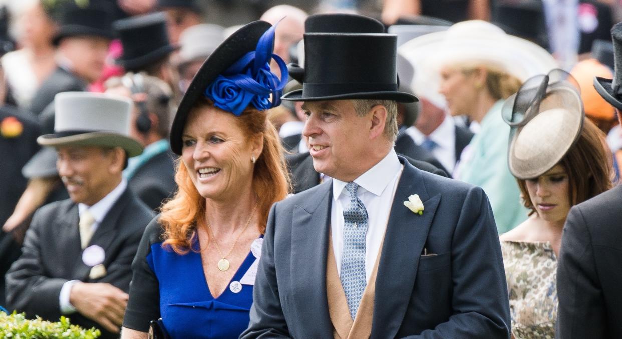 Prince Andrew was with Sarah Ferguson in Balmoral on holiday when news of Jeffrey Epstein's death broke [Image: Getty]