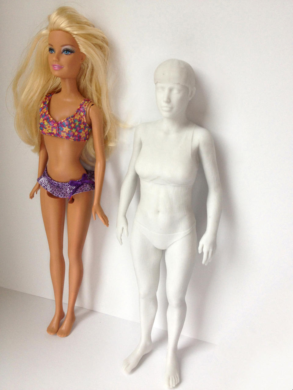 <div class="caption-credit">Photo by: Nickolay Lamm</div>The artist first created a 3D model of the new Barbie, basing the proportions on CDC measurements — such as a 33.62-inch waist and 15-inch neck circumference — of an average American 19-year-old woman. <br>