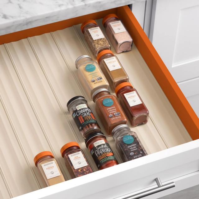 MAPLE Custom Kitchen Spice Rack Drawer Organizer Insert Tray