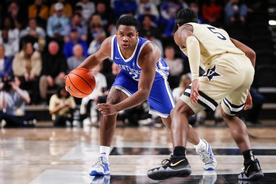 Sahvir Wheeler, left, has averaged 10.3 points and 6.1 assists across four college seasons. He has one year of eligibility remaining.