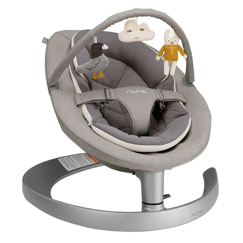 <p><a href="https://go.redirectingat.com?id=74968X1596630&url=https%3A%2F%2Fwww.nordstrom.com%2Fs%2Fnuna-leaf-grow-baby-seat-with-toy-bar%2F5825972&sref=https%3A%2F%2Fwww.bestproducts.com%2Fparenting%2Fbaby%2Fg2408%2Fbaby-swings-chairs-rockers%2F" rel="nofollow noopener" target="_blank" data-ylk="slk:Shop Now;elm:context_link;itc:0;sec:content-canvas" class="link ">Shop Now</a></p><p>Leaf Grow Baby Seat with Toy Bar </p><p>nordstrom.com</p><p>$300.00</p>