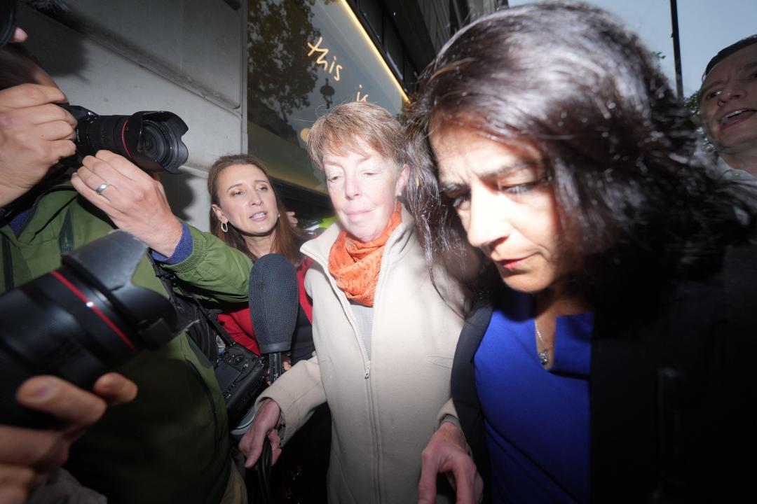 Former Post Office boss Paula Vennells arrives to give evidence to the Post Office Horizon IT inquiry at Aldwych House, central London. Picture date: Wednesday May 22, 2024.