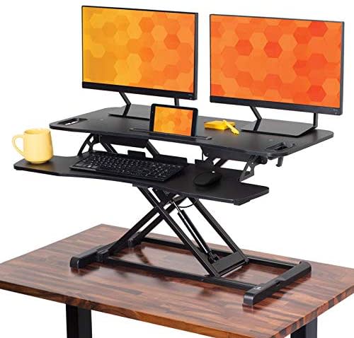 best standing desk converter flexpro hero