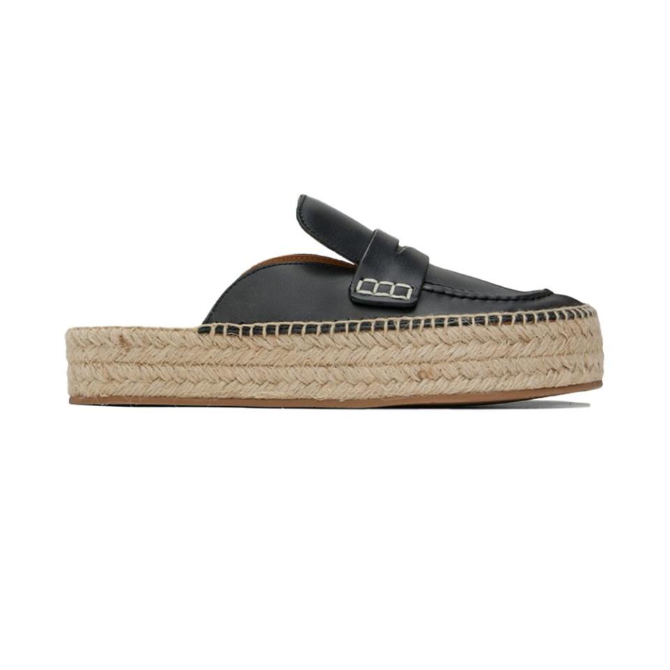 <p><a href="https://go.redirectingat.com?id=74968X1596630&url=https%3A%2F%2Fwww.neimanmarcus.com%2Fp%2Fjw-anderson-leather-penny-loafer-espadrille-mules-prod266040779&sref=https%3A%2F%2Fwww.elle.com%2Ffashion%2Fshopping%2Fg60245186%2Fbest-shoes-for-travel-women%2F" rel="nofollow noopener" target="_blank" data-ylk="slk:Shop Now;elm:context_link;itc:0;sec:content-canvas" class="link ">Shop Now</a></p><p>Leather Penny Loafer Espadrille Mules</p><p>Neiman Marcus</p><p>$412.50</p>