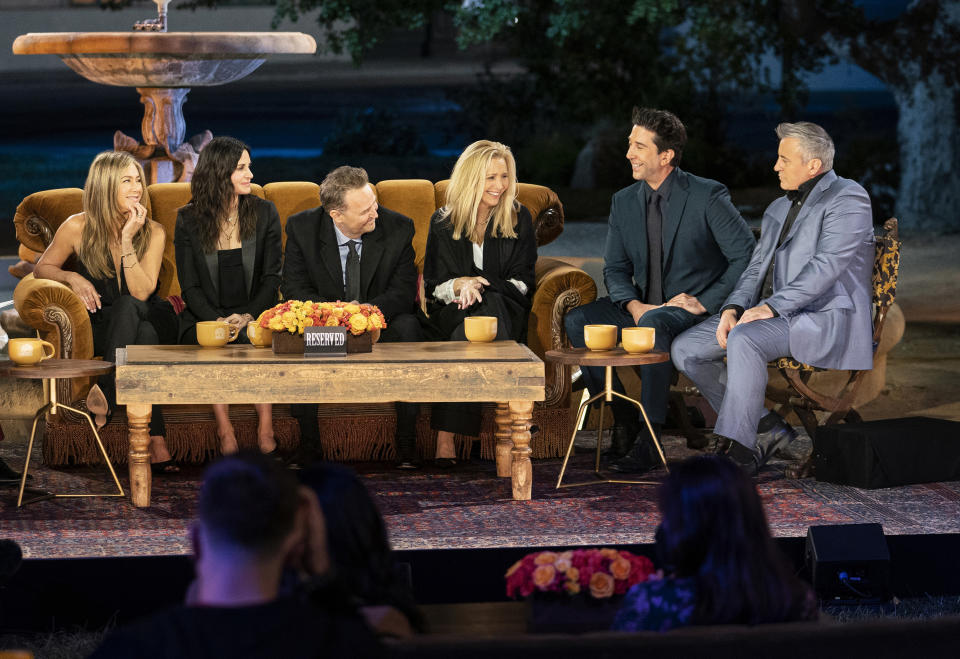 The “Friends” were back together again in a reunion special that aired in May on HBO Max. (Terence Patrick / HBO Max)