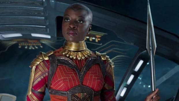 Danai Gurira as Okoye in "Black Panther"<p>Marvel Studios</p>