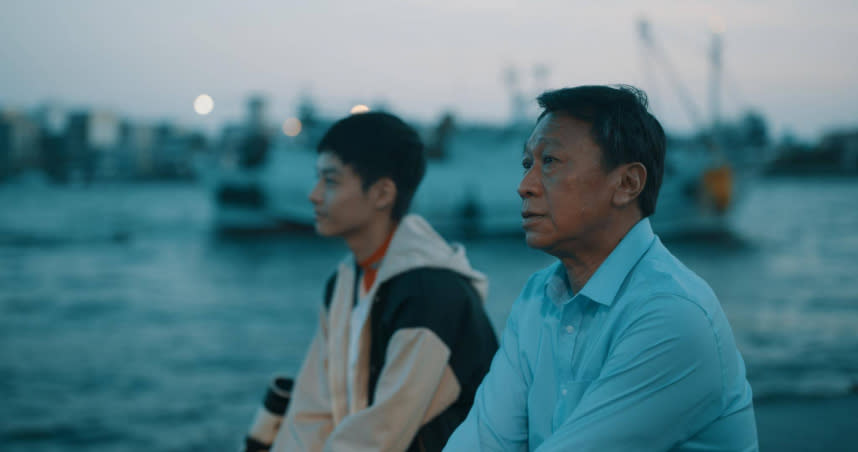游安順在短片《晚風》飾演同志家族的老爸。（圖／高雄市電影館提供）