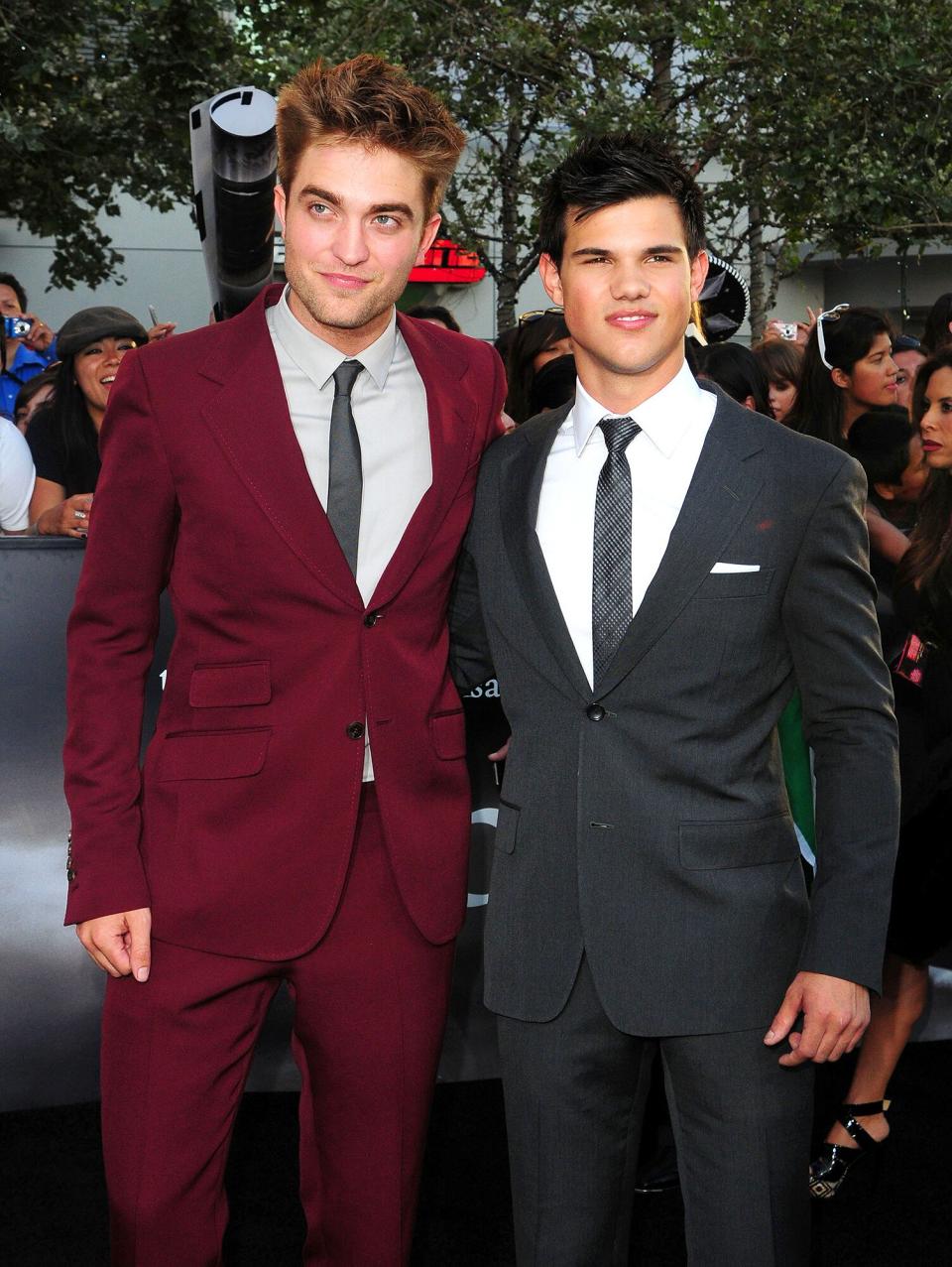 Robert Pattinson and Taylor Lautner