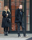 <p>“The Path’s” Aaron Paul and his wife, Lauren, are also fans of leather, but cool it down a notch by pairing their leather pants with double-breasted coats. The two wed in 2013 and are constantly side-by-side, especially if there’s a music festival happening. There’s an effortless approach to their styling, whether they’re sporting overalls, beachwear or <a href="https://www.pinterest.com/pin/497507090068634779/" rel="nofollow noopener" target="_blank" data-ylk="slk:tailored overcoats;elm:context_link;itc:0;sec:content-canvas" class="link ">tailored overcoats</a>, they simply gel together. <i>(Photo via Getty Images)</i></p>