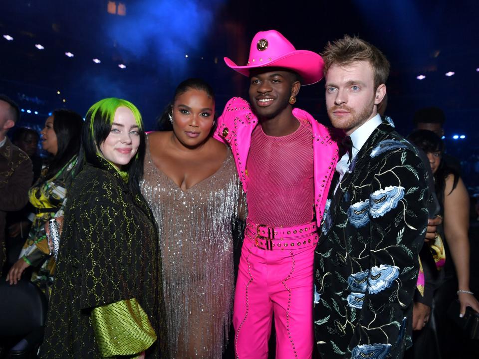 billie eilish lizzo lil nas x finneas