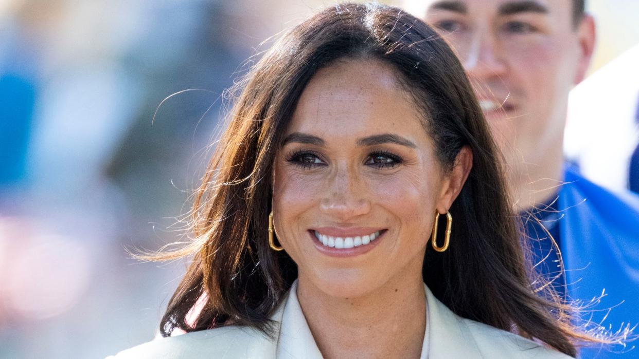 Meghan Markle smiling