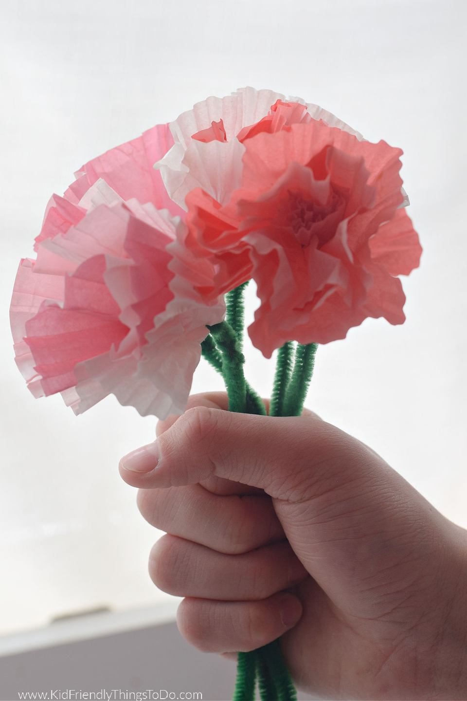 mothers day crafts for kindergarteners cupcake paper flowers