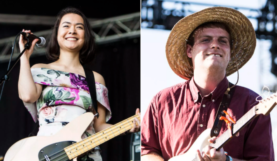 Mitski and Mac DeMarco, photos by Philip Cosores