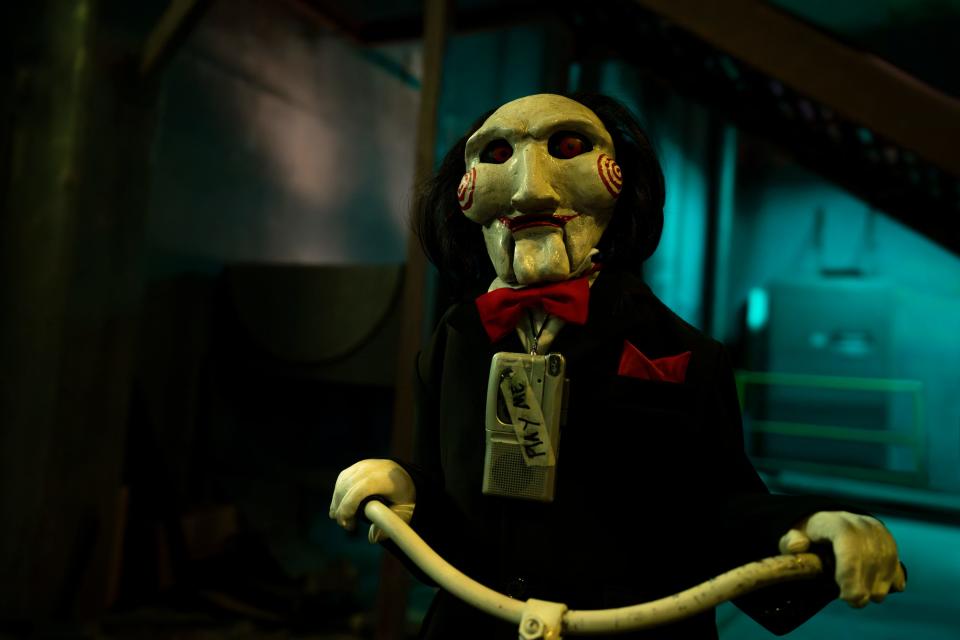 Billy the puppet returns in "Saw X."