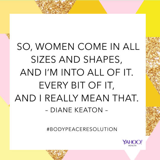 “So, women come in all sizes and shapes, and I’m into all of it. Every bit of it, and I really mean that.”