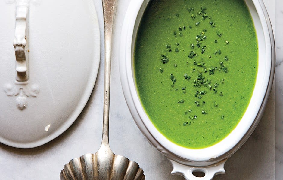 Minty Pea Soup