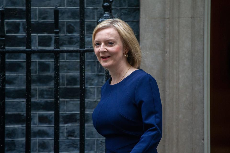 Die neue britische Premierministerin Liz Truss will die schwache Wirtschaft ankurbeln - Copyright: Tayfun Salci/ZUMA Press Wire