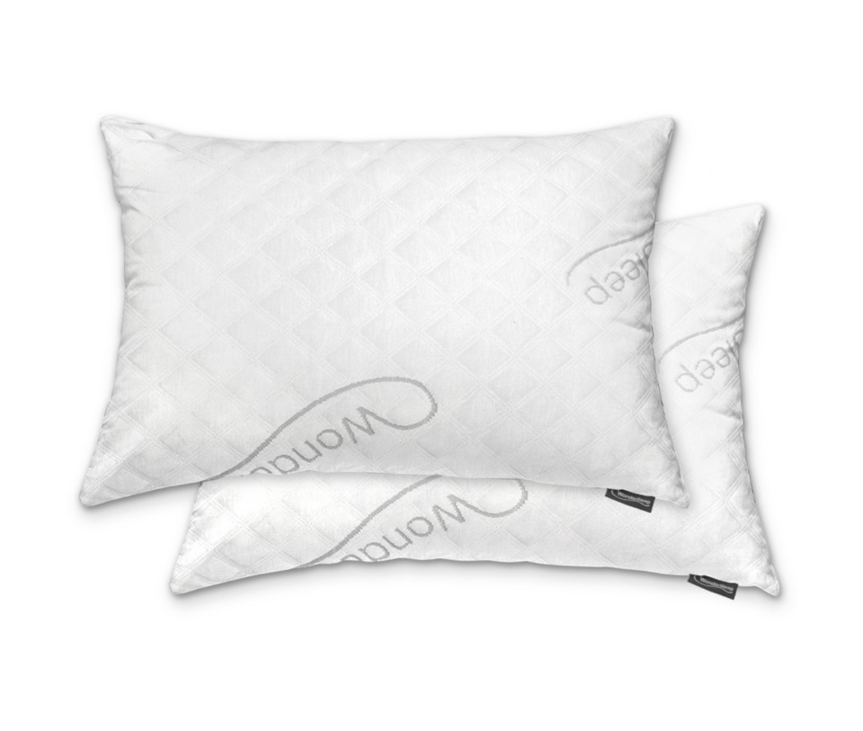 WonderSleep premium Adjustable Loft Hypoallergenic Memory Foam Pillows