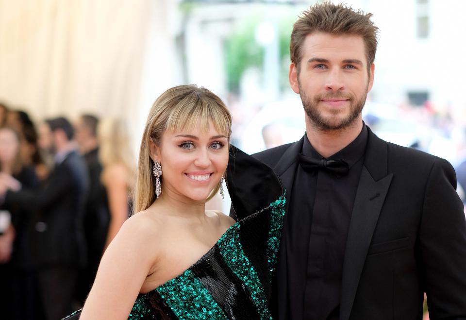 miley cyrus and liam hemsworth