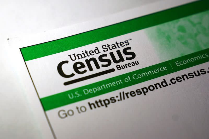 FILE PHOTO: U.S. Census pamphlets and paperwork are pictured iin the Manhattan borough of New York City