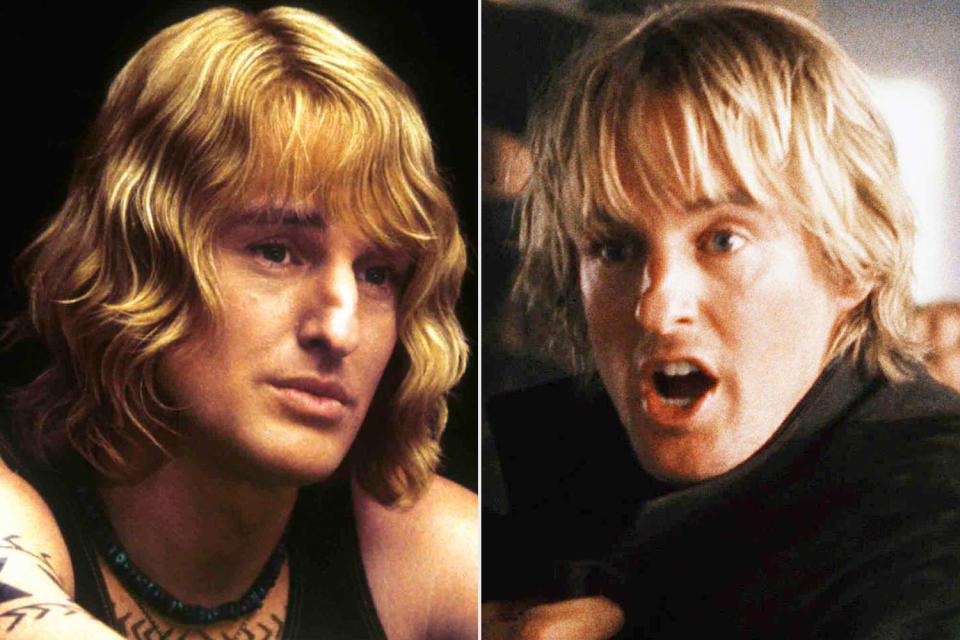 <p>Paramount Pictures/Photofest; Douglas Curran/Jackie Chan/Spyglass/Kobal/Shutterstock</p> (Left to right:) Owen Wilson in Zoolander and Shanghai Noon
