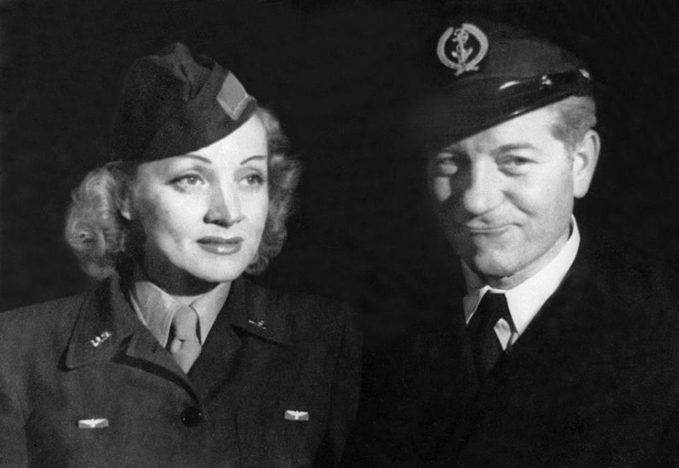 Marlene Dietrich et Jean Gabin