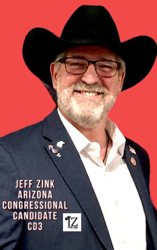 Jeff Zink, Republican candidate in 3rd Congressional District for 2024.