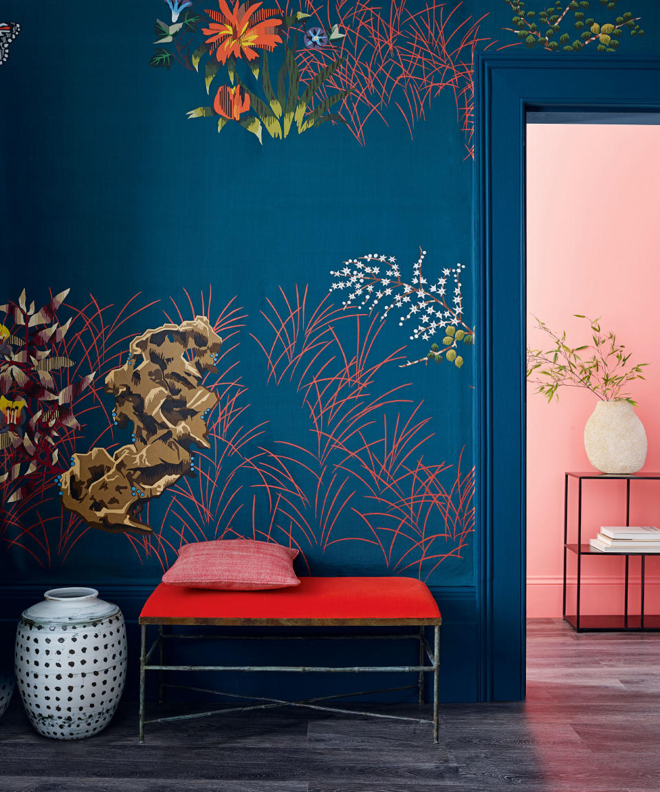 5. Make a statement with wallpaper