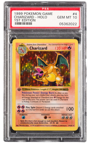 A rare first edition Pokémon card sells for more than $300,000 at auction