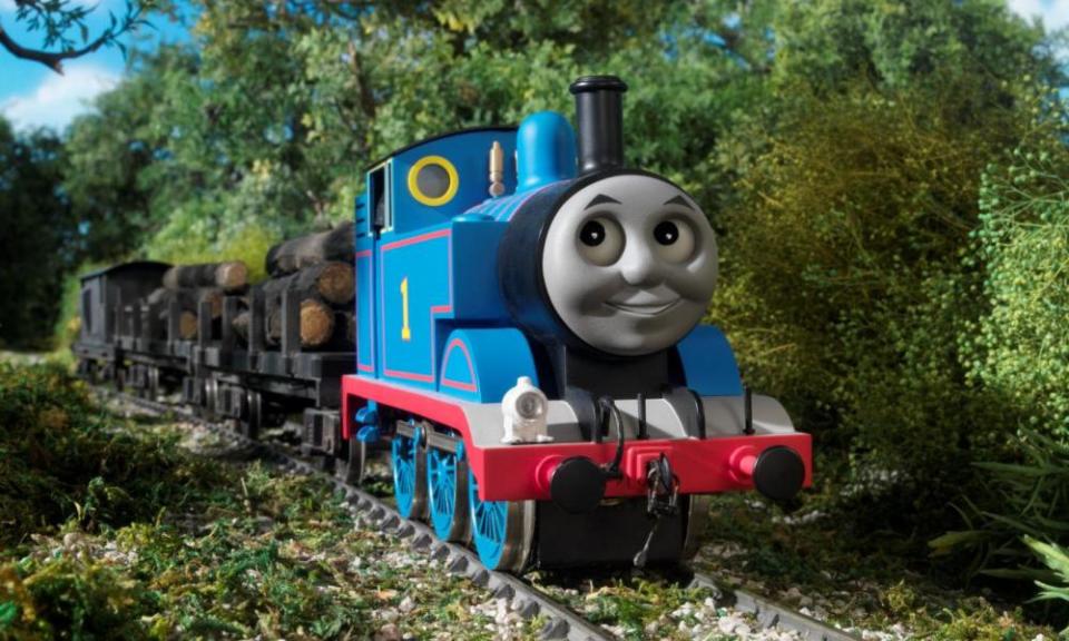 Michael Angelis narrated the animated series Thomas the Tank Engine & Friends from 1992 to 2012.