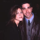 "I thought back on the very first year or two, you know, when we had breaks from rehearsal, there were moments we would cuddle on the couch," Schwimmer said during the HBOMax reunion about a close moment between him and his costar. Aniston added: "We would spoon and fall asleep."
