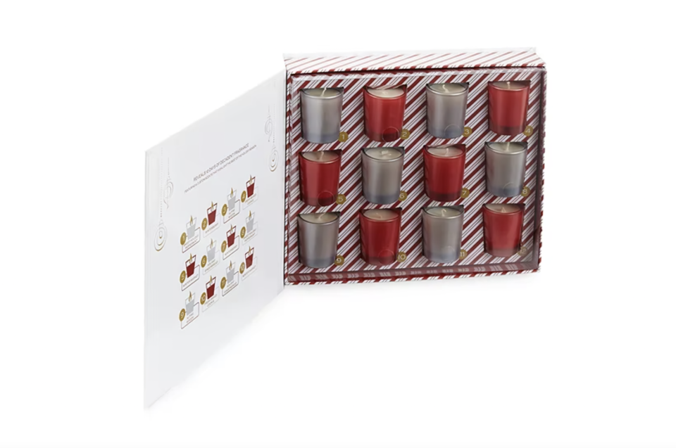 <p><a href="https://go.redirectingat.com?id=74968X1596630&url=https%3A%2F%2Fwww.jcpenney.com%2Fp%2Fnorth-pole-trading-co-advent-gift-set-scented-12-pc-jar-candle%2Fppr5008354647&sref=https%3A%2F%2Fwww.cosmopolitan.com%2Flifestyle%2Fg34390628%2Fbest-advent-calendars-for-candle-lovers%2F" rel="nofollow noopener" target="_blank" data-ylk="slk:Shop Now;elm:context_link;itc:0;sec:content-canvas" class="link ">Shop Now</a></p><p>Advent Gift Set Scented Candles</p><p>jcpenney.com</p><p>$23.99</p><span class="copyright">North Pole Trading Co.</span>